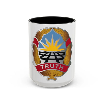 Operational Test Command (U.S. Army) Accent Coffee Mug-15oz-Black-Go Mug Yourself