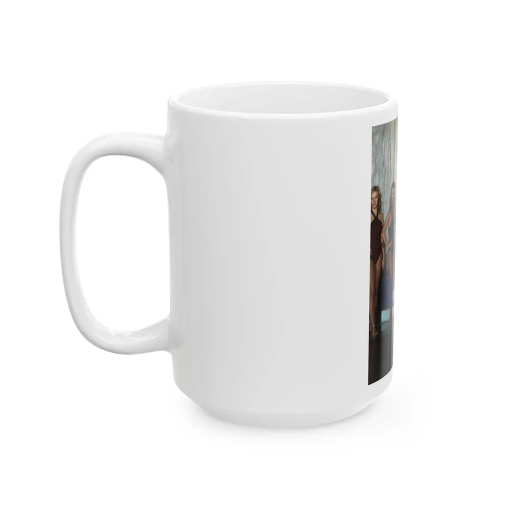 Lynda Carter #171 (Vintage Female Icon) White Coffee Mug-Go Mug Yourself