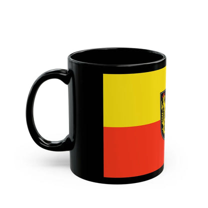 Flag of Neumarkt in der Oberpfalz Germany - Black Coffee Mug-Go Mug Yourself