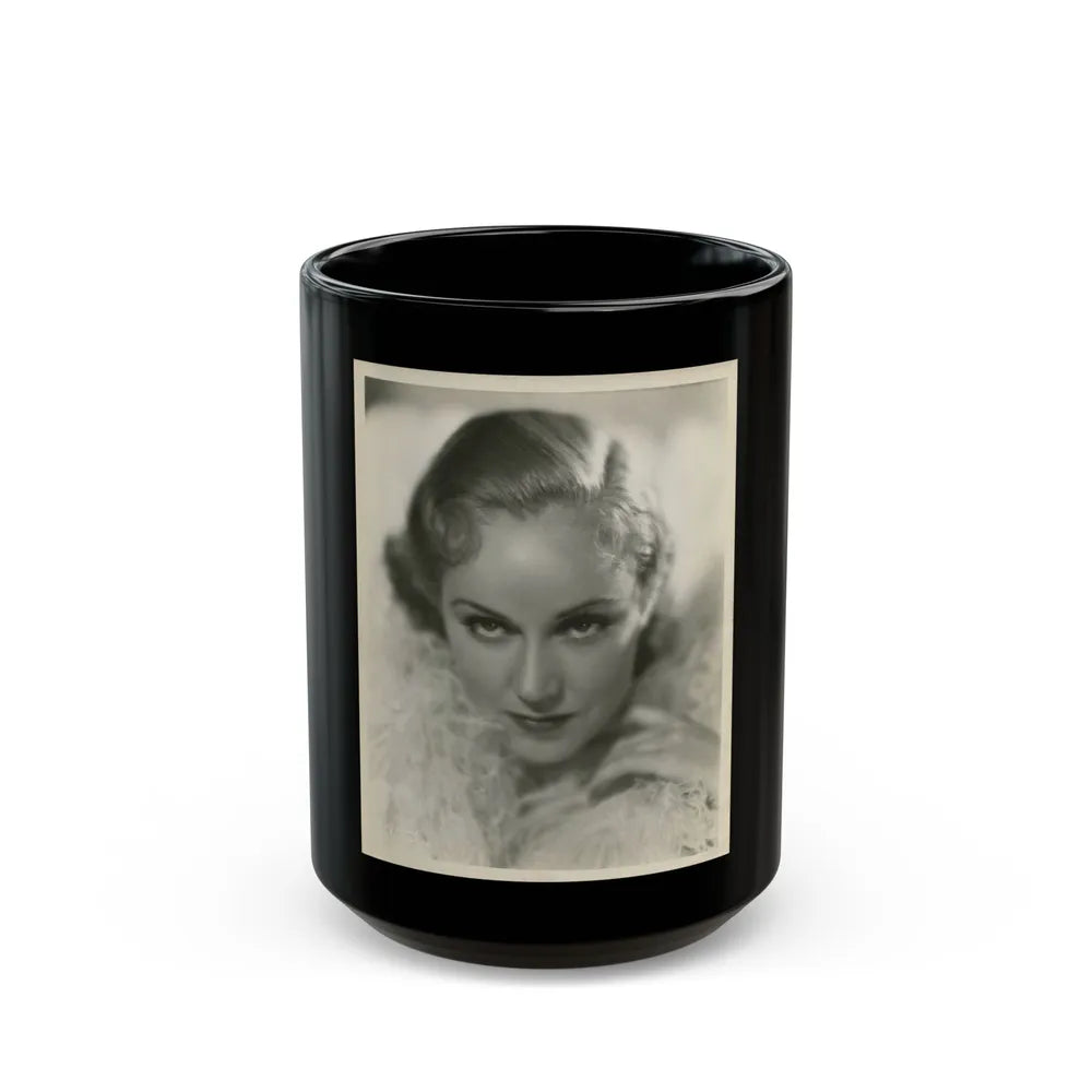 Fay Wray #130 (Vintage Female Icon) Black Coffee Mug-15oz-Go Mug Yourself