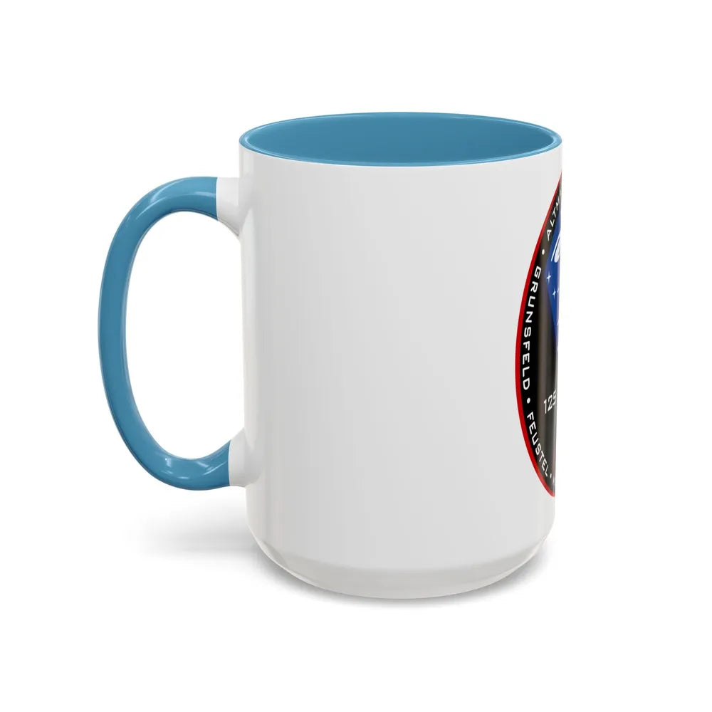 STS 125 (NASA) Accent Coffee Mug-Go Mug Yourself