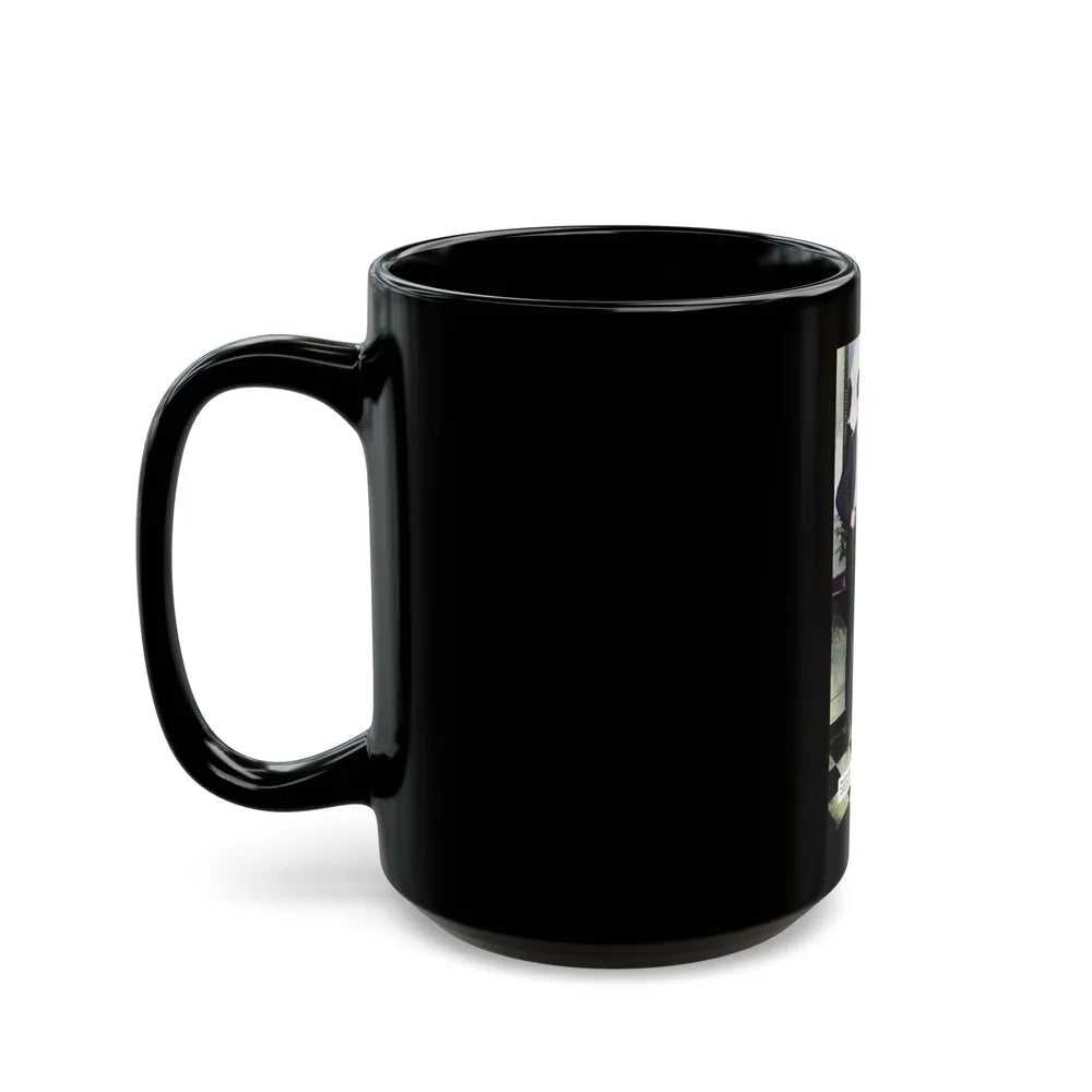 Come Be My Love (2), Saturday Evening Post, August 2, 1947 - Black Coffee Mug-Go Mug Yourself