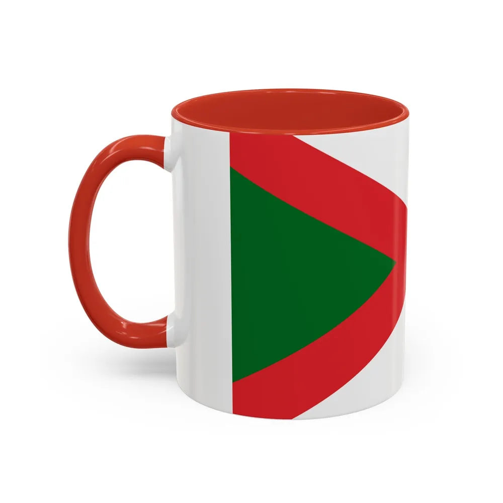 Flag of Bexhill UK - Accent Coffee Mug-Go Mug Yourself