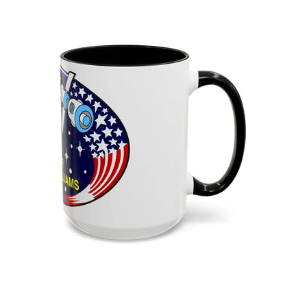 STS 101 (NASA) Accent Coffee Mug-Go Mug Yourself