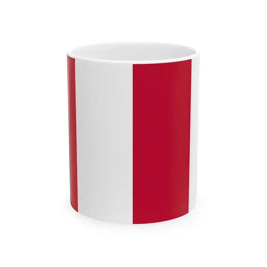 Aalst vlag 1981 (Belgium) White Coffee Mug 11oz - Go Mug Yourself