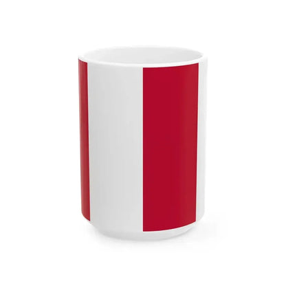 Aalst vlag 1981 (Belgium) White Coffee Mug 15oz - Go Mug Yourself