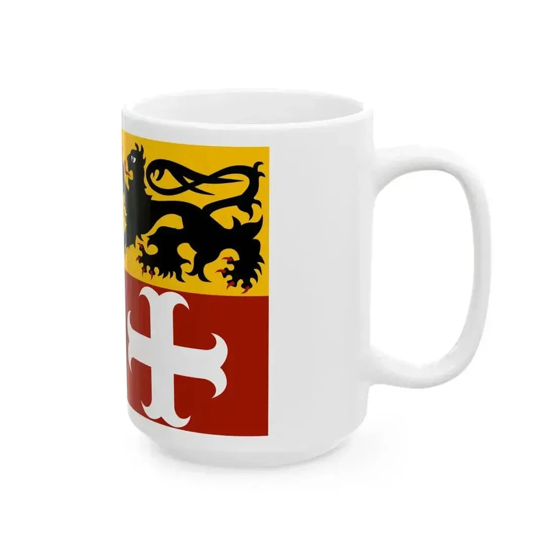 Aalter vlag (Belgium) White Coffee Mug - Go Mug Yourself