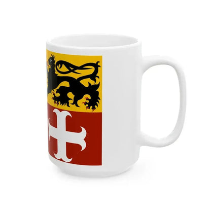 Aalter vlag (Belgium) White Coffee Mug - Go Mug Yourself