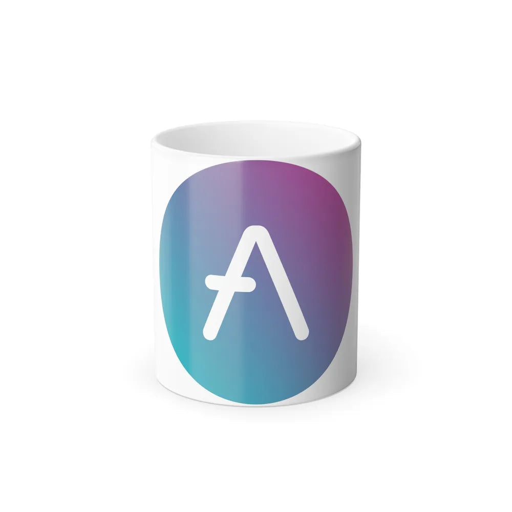 AAVE AAVE (Cryptocurrency) Color Changing Mug 11oz-11oz-Go Mug Yourself