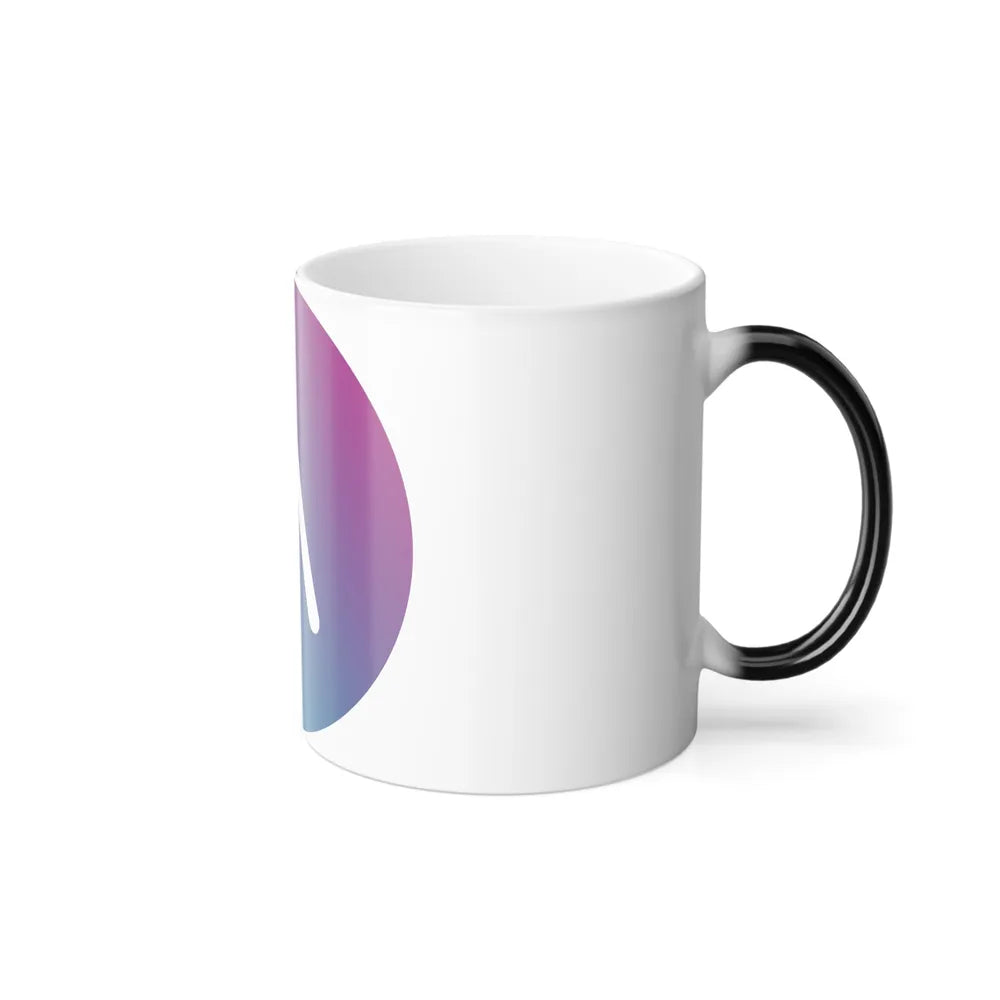 AAVE AAVE (Cryptocurrency) Color Changing Mug 11oz-Go Mug Yourself