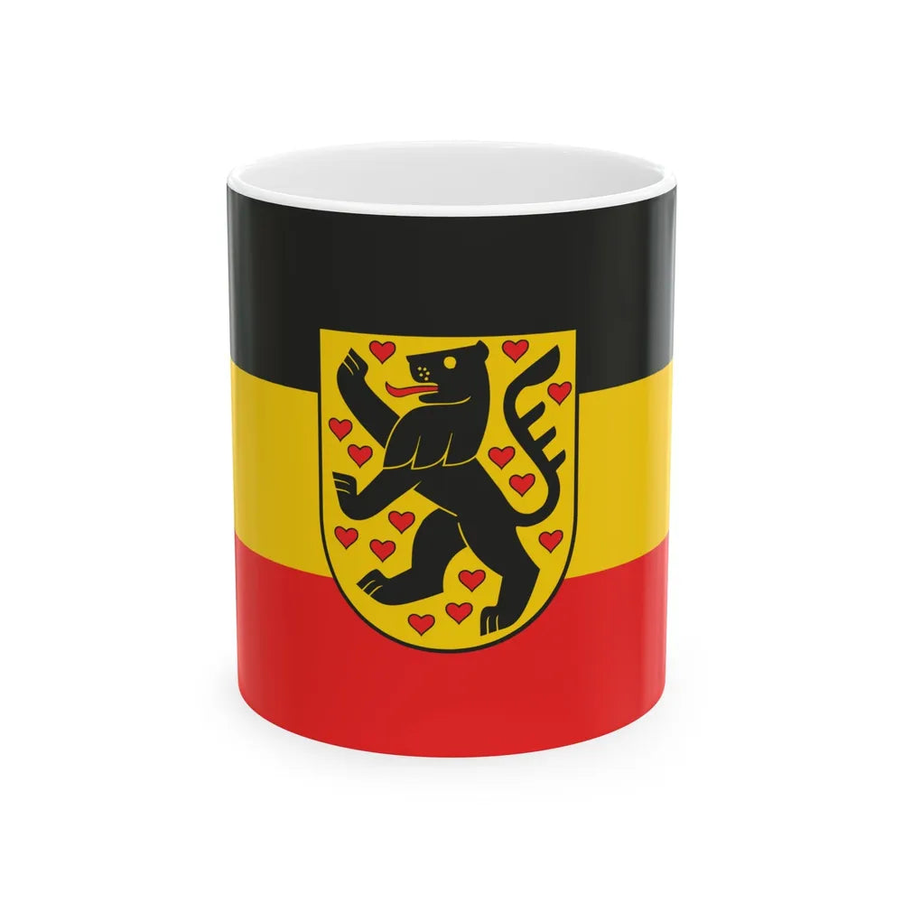 Flag of Weimar Germany - White Coffee Mug-11oz-Go Mug Yourself