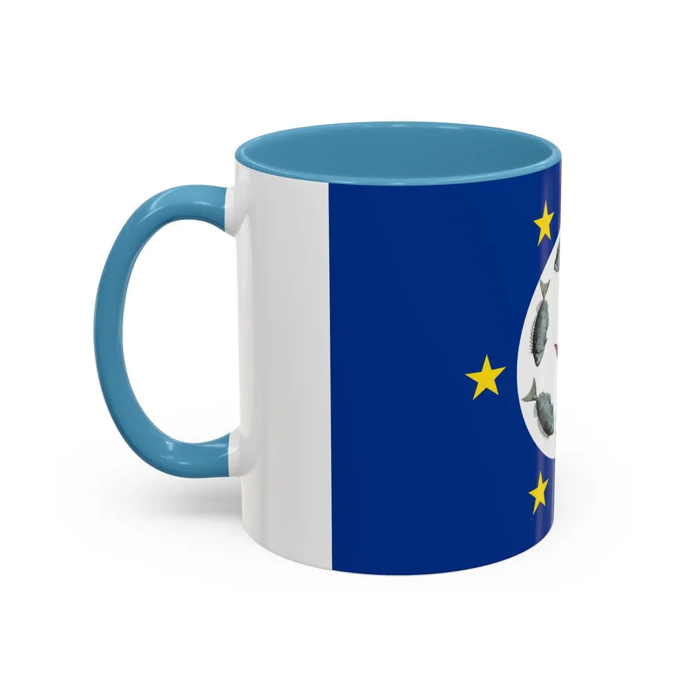 Flag of Airai Palau - Accent Coffee Mug-Go Mug Yourself