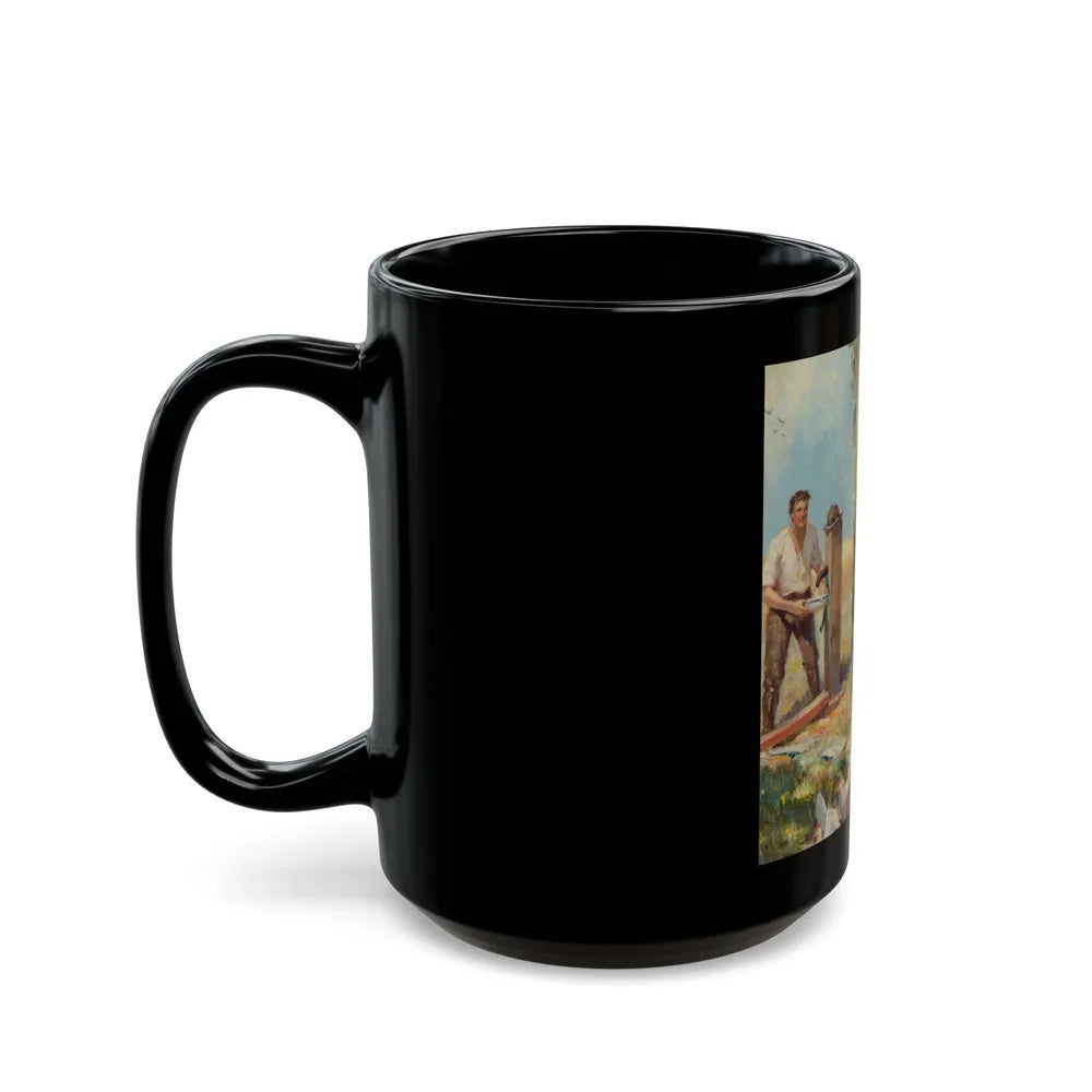 Fresh Bread - Black Coffee Mug-Go Mug Yourself