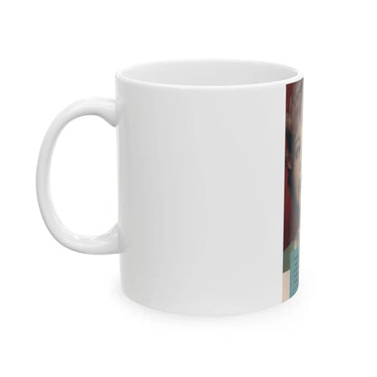 Pamela Duncan #36 - 2.5x4 Clipping (Vintage Female Icon) White Coffee Mug-Go Mug Yourself