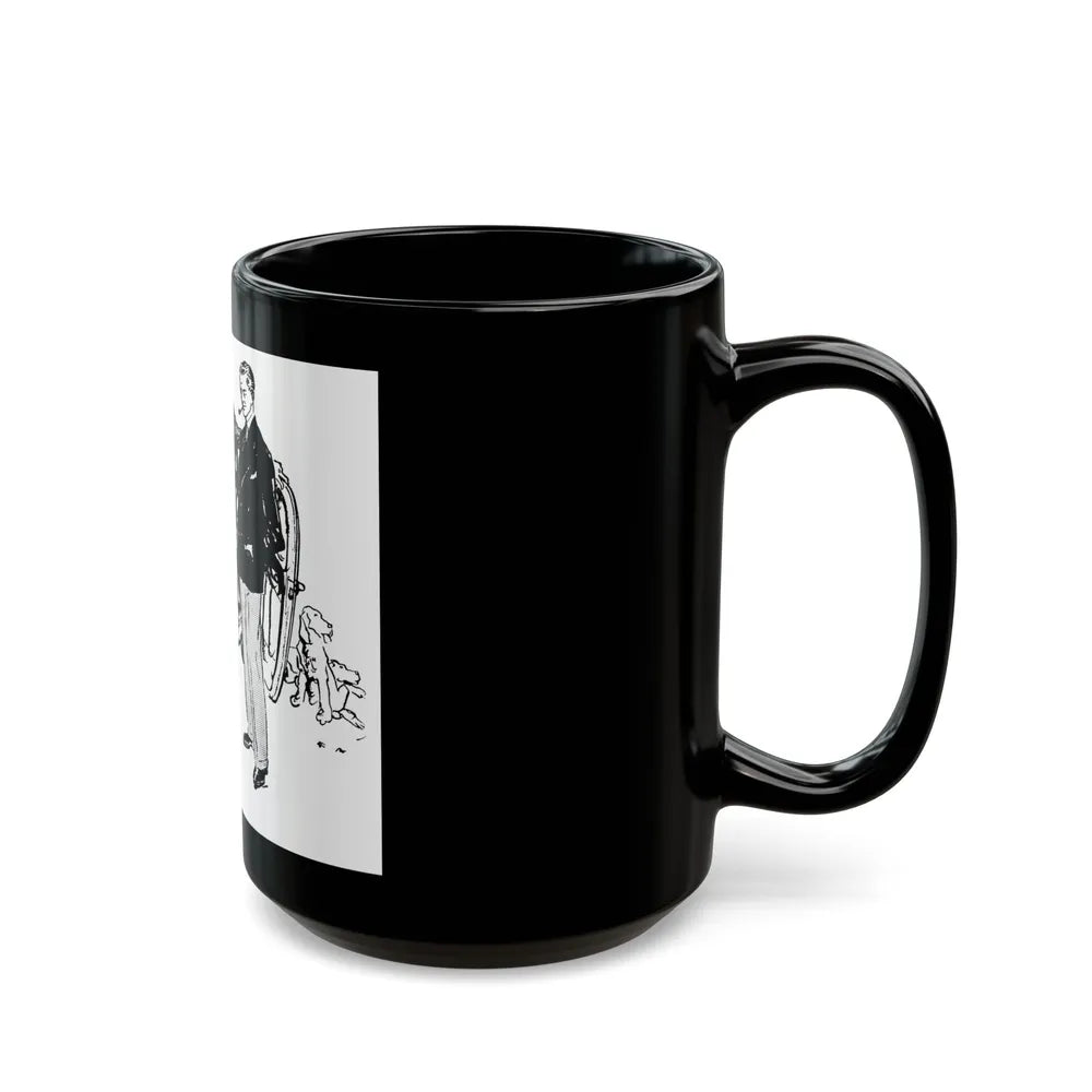 Firestone advertisement, 1948 - Black Coffee Mug-Go Mug Yourself