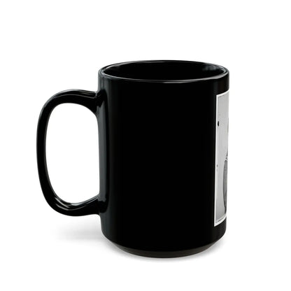 Portrait Of Maj. Gen. Ulysses S. Grant, Officer Of The Federal Army (U.S. Civil War) Black Coffee Mug-Go Mug Yourself