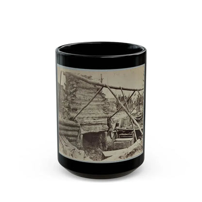Abandoned Camp Of 9th Army Corps Near Falmouth, Va., February, 1863 001 (U.S. Civil War) Black Coffee Mug 15oz - Go Mug Yourself