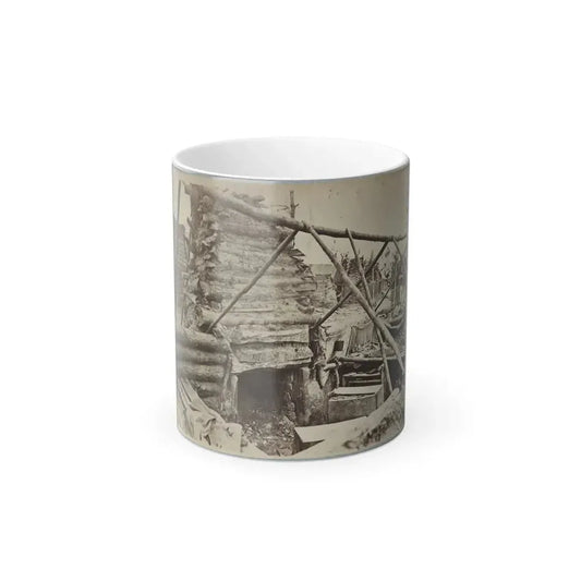 Abandoned Camp of 9Th Army Corps Near Falmouth, Va., February, 1863 001 (U.S. Civil War) Color Changing Coffee Mug 11oz Default Title 11oz - Go Mug Yourself