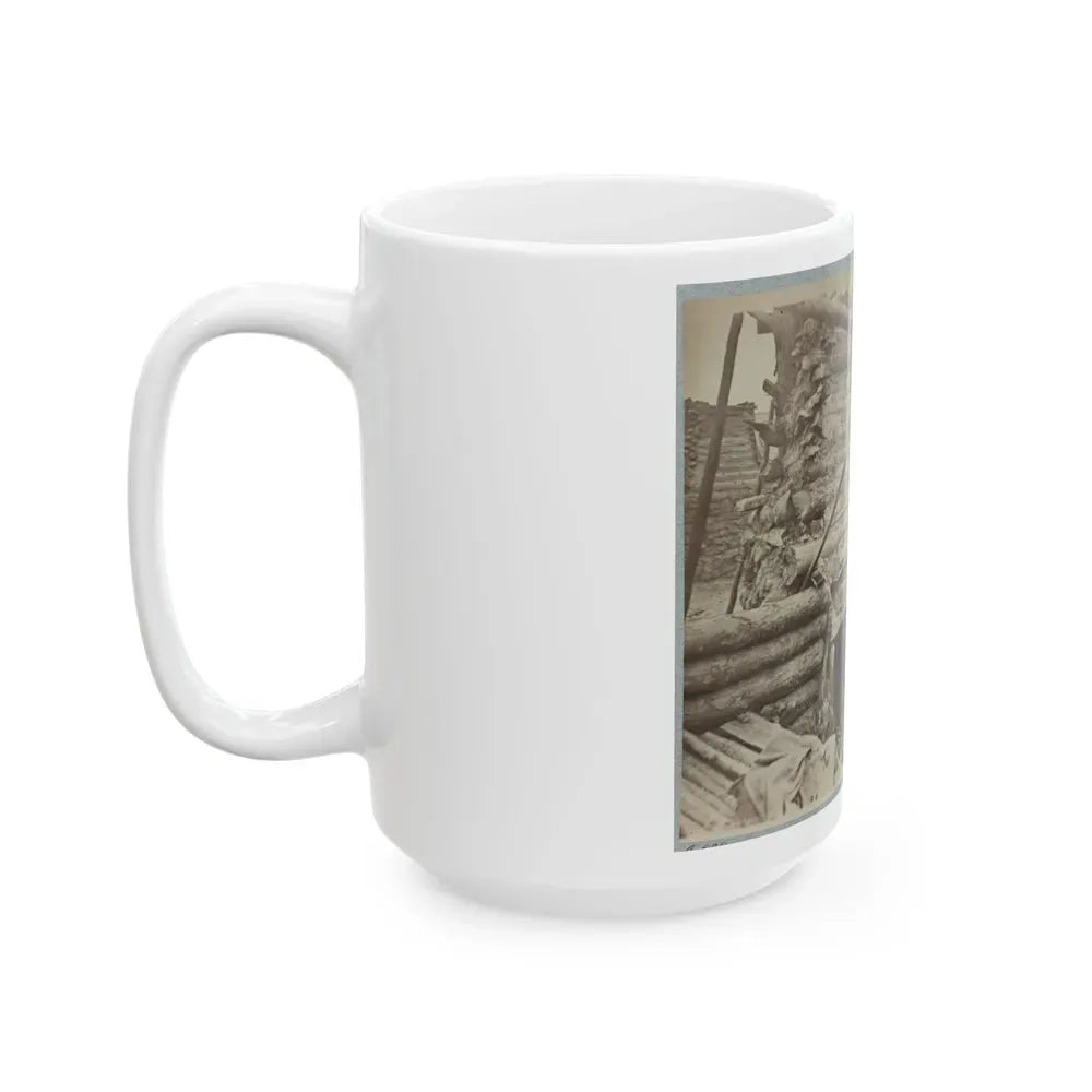 Abandoned Camp Of 9th Army Corps Near Falmouth, Va., February, 1863 001 (U.S. Civil War) White Coffee Mug - Go Mug Yourself