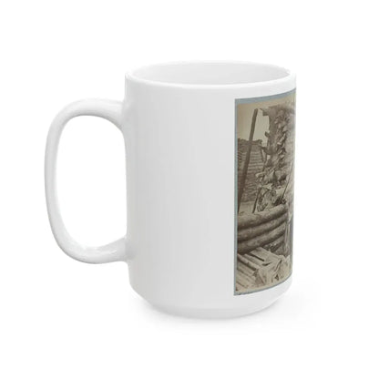 Abandoned Camp Of 9th Army Corps Near Falmouth, Va., February, 1863 001 (U.S. Civil War) White Coffee Mug - Go Mug Yourself