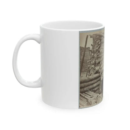 Abandoned Camp Of 9th Army Corps Near Falmouth, Va., February, 1863 001 (U.S. Civil War) White Coffee Mug - Go Mug Yourself