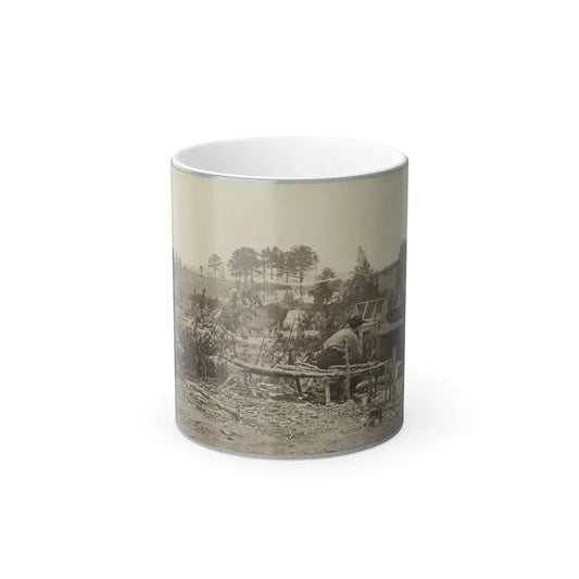 Abandoned Camp of 9Th Army Corps Near Falmouth, Va., February, 1863 (U.S. Civil War) Color Changing Coffee Mug 11oz Default Title - Go Mug Yourself