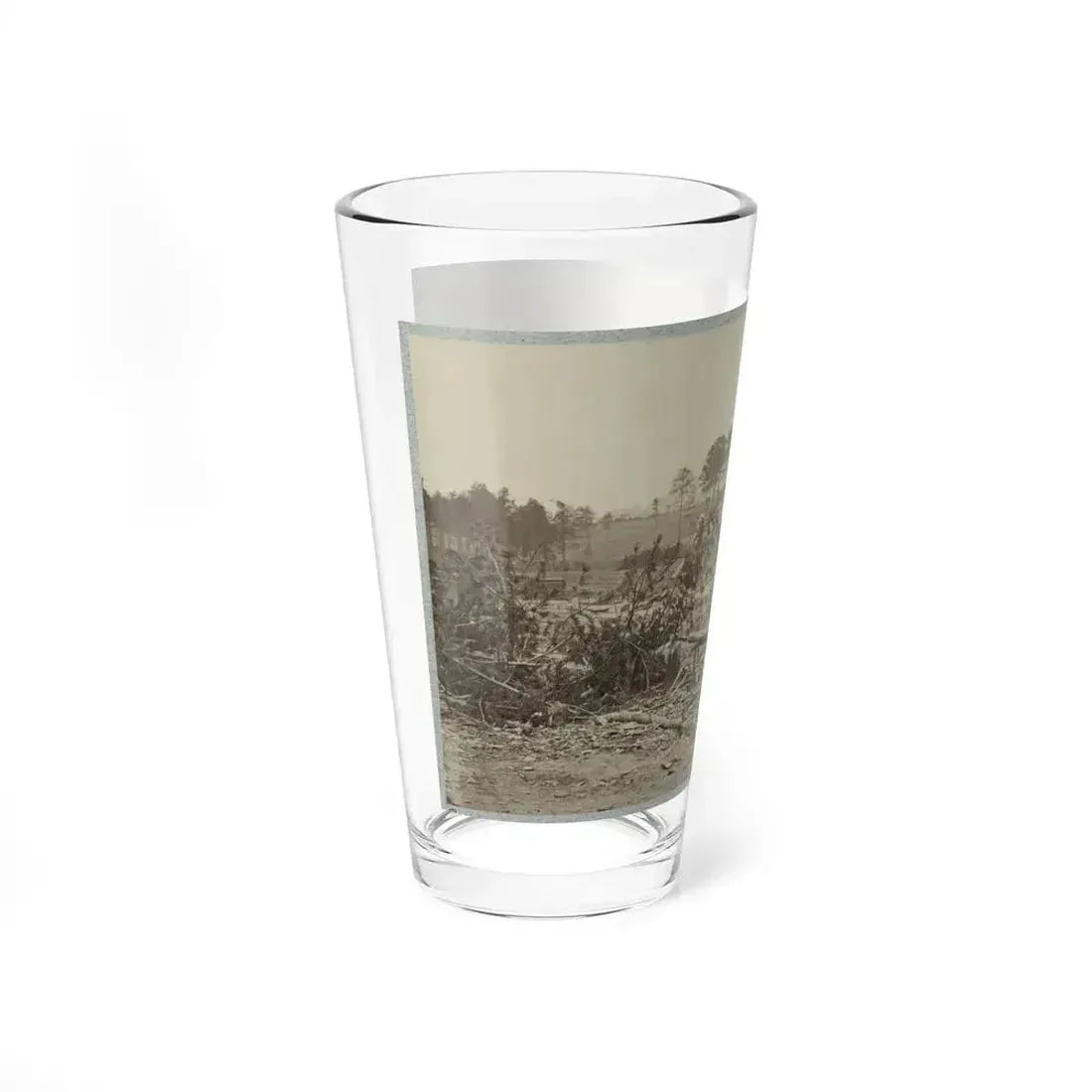 Abandoned Camp Of 9th Army Corps Near Falmouth, Va., February, 1863 (U.S. Civil War) Pint Glass 16oz - Go Mug Yourself