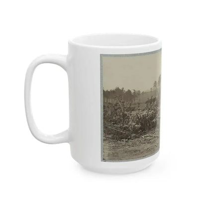 Abandoned Camp Of 9th Army Corps Near Falmouth, Va., February, 1863 (U.S. Civil War) White Coffee Mug - Go Mug Yourself