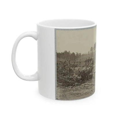 Abandoned Camp Of 9th Army Corps Near Falmouth, Va., February, 1863 (U.S. Civil War) White Coffee Mug - Go Mug Yourself