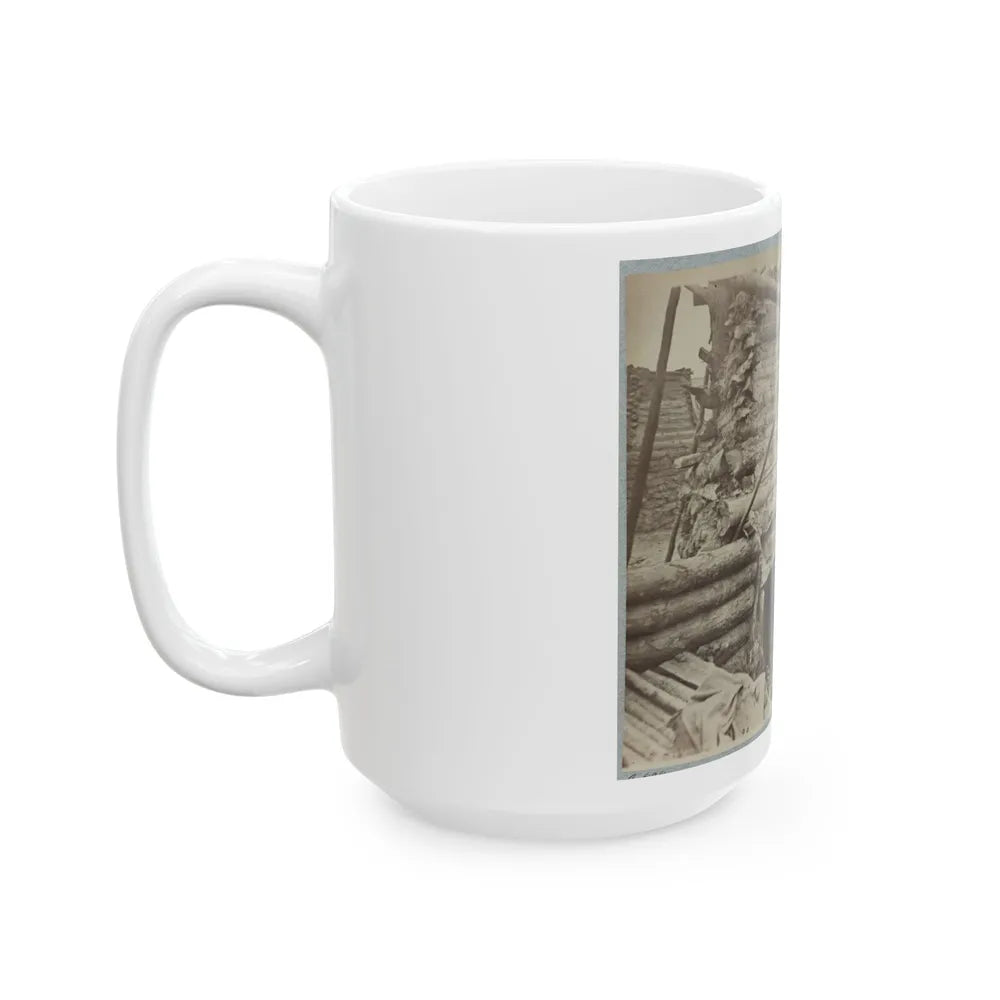 Abandoned Camp Of 9th Army Corps Near Falmouth, Va., February, 1863 001 (U.S. Civil War) White Coffee Mug-Go Mug Yourself