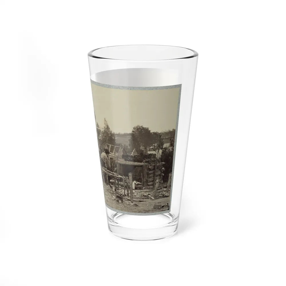 Abandoned Camp Of 9th Army Corps Near Falmouth, Va., February, 1863 (U.S. Civil War) Pint Glass 16oz-Go Mug Yourself