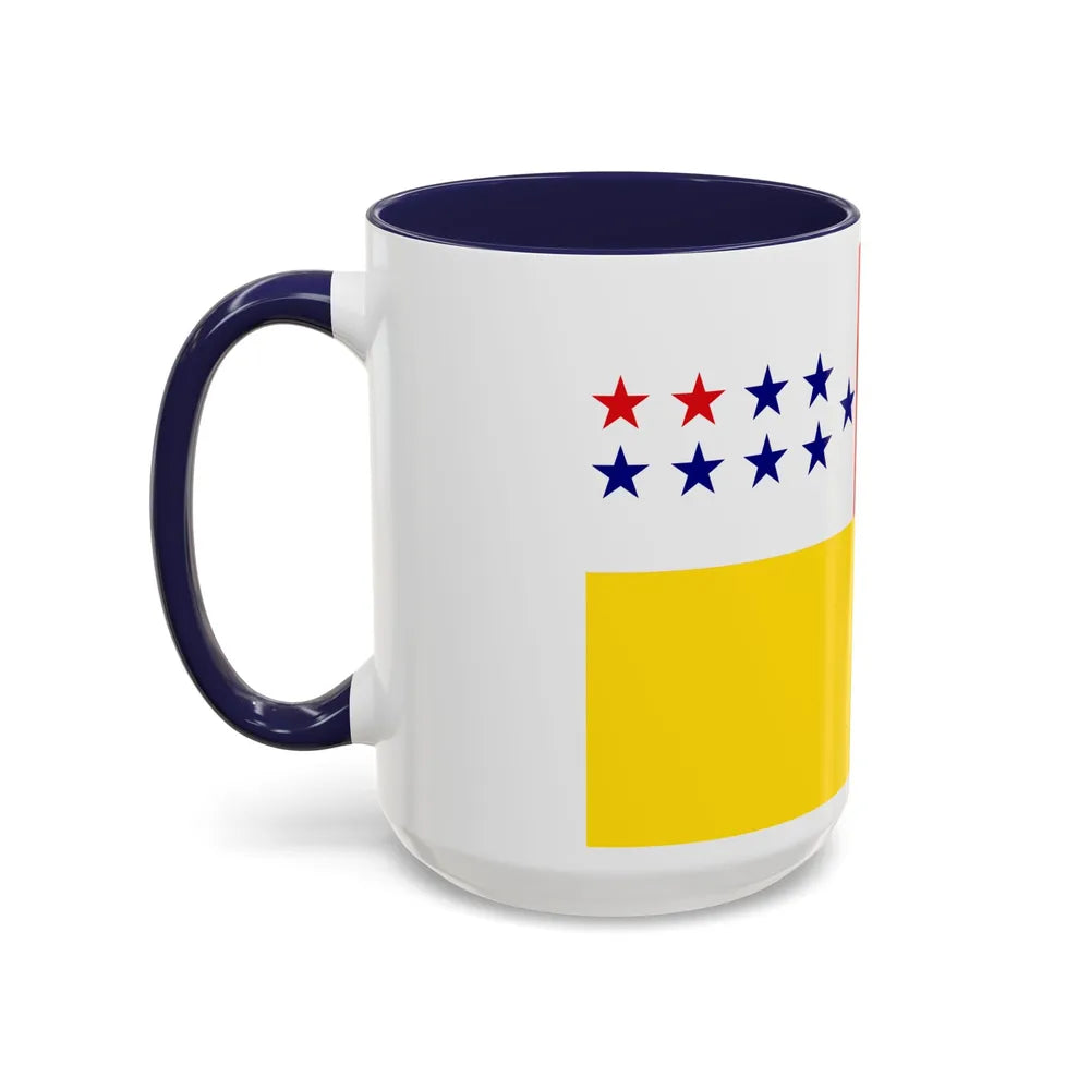 Flag of Chone Ecuador - Accent Coffee Mug-Go Mug Yourself