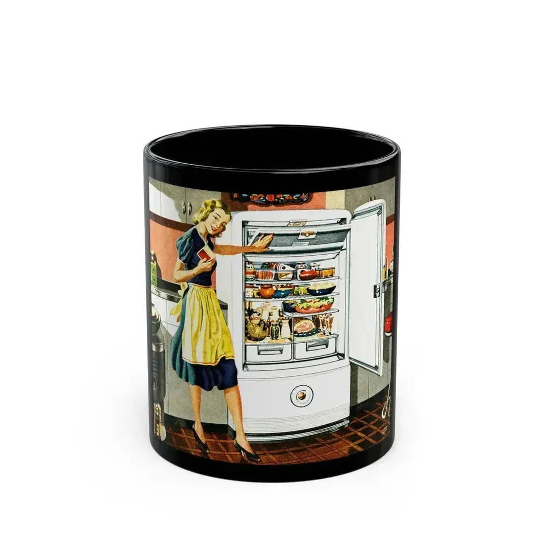 Abbondanza! 1948 - Black Coffee Mug 11oz - Go Mug Yourself