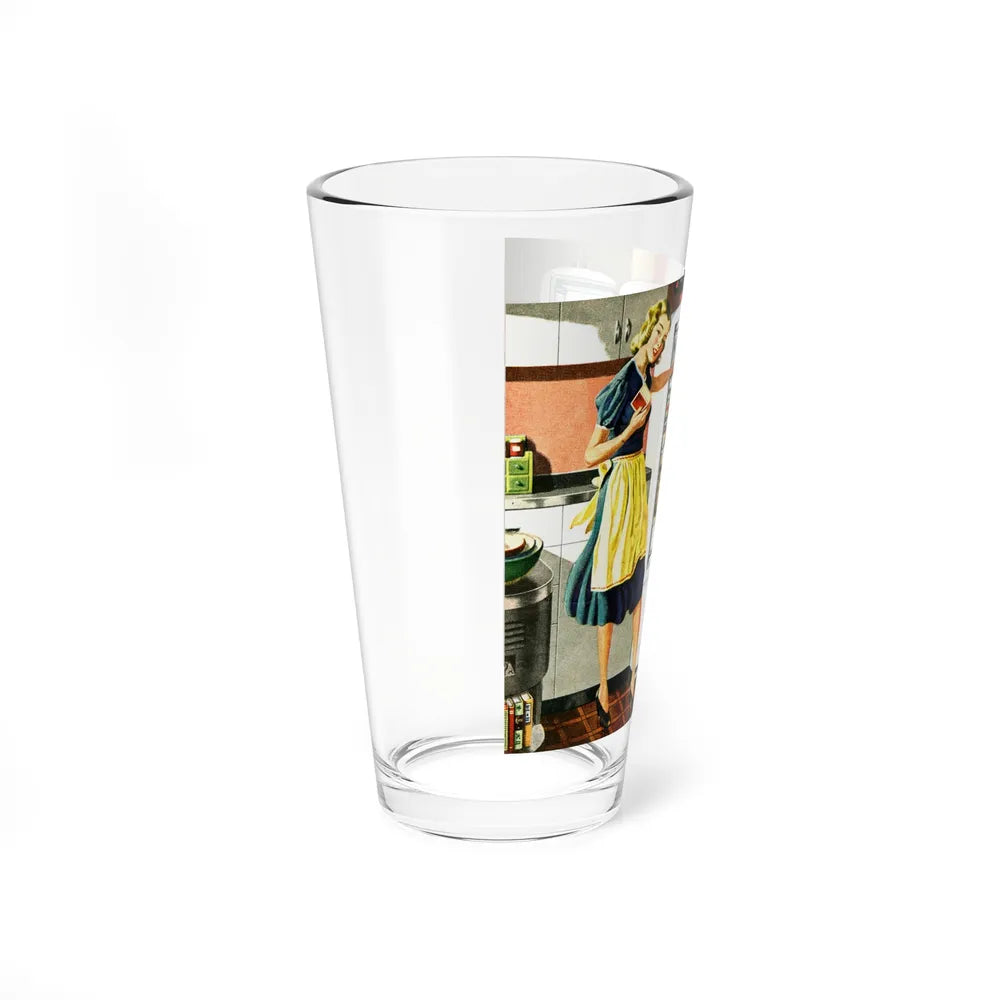 Abbondanza! 1948 (Magazine Illustration) Pint Glass 16oz-Go Mug Yourself