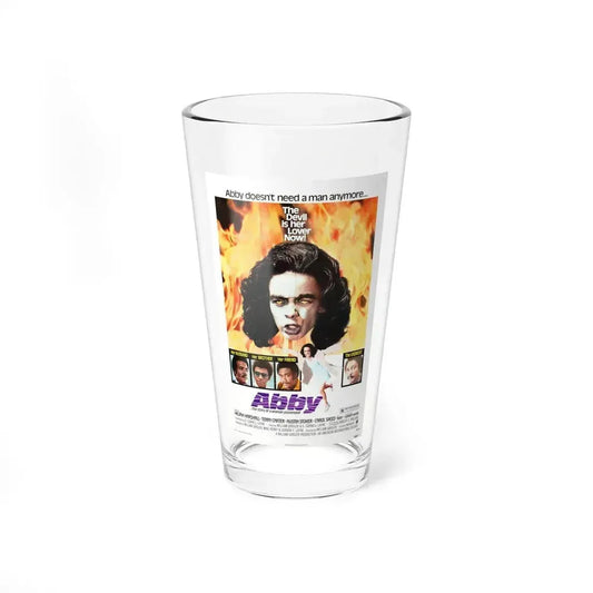 ABBY (THE BLACK EXORCIST 2) 1974 Movie Poster - Pint Glass 16oz 16oz - Go Mug Yourself