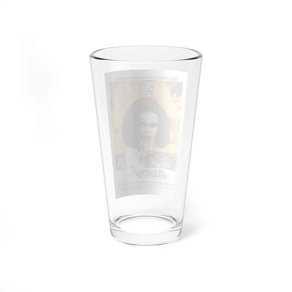 ABBY (THE BLACK EXORCIST 2) 1974 Movie Poster - Pint Glass 16oz-Go Mug Yourself