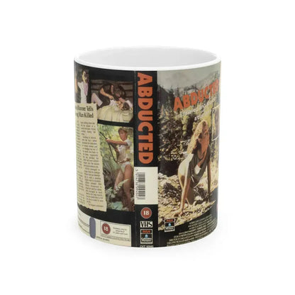 ABDUCTED (VHS COVER) - White Coffee Mug 11oz - Go Mug Yourself