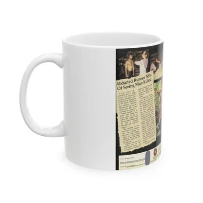 ABDUCTED (VHS COVER) - White Coffee Mug - Go Mug Yourself