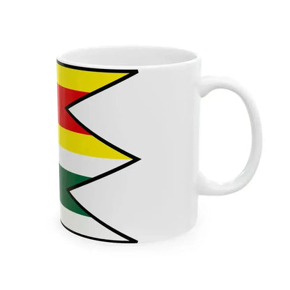 Abelova Lucenec Flag (Slovakia) White Coffee Mug - Go Mug Yourself