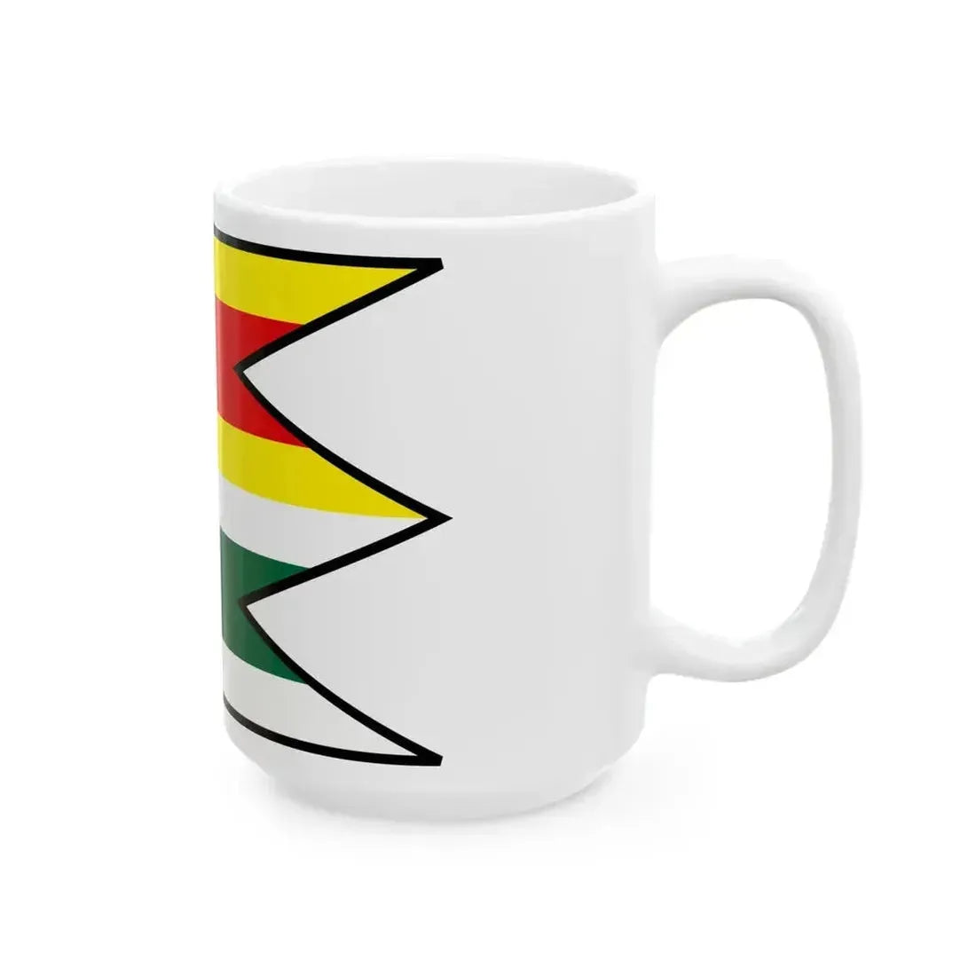 Abelova Lucenec Flag (Slovakia) White Coffee Mug - Go Mug Yourself