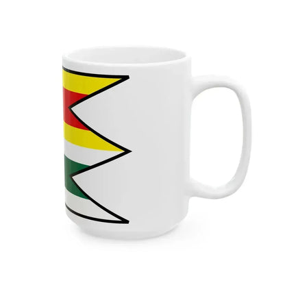 Abelova Lucenec Flag (Slovakia) White Coffee Mug - Go Mug Yourself