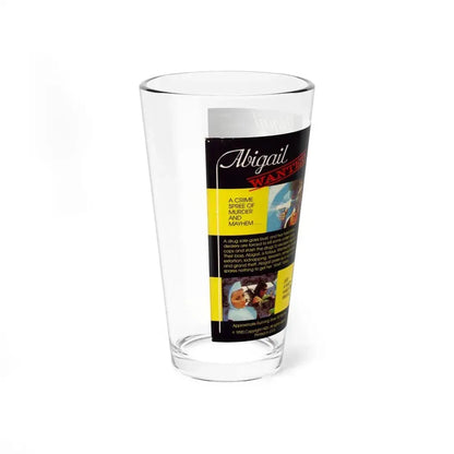 ABIGAIL WANTED (VHS COVER) Pint Glass 16oz - Go Mug Yourself