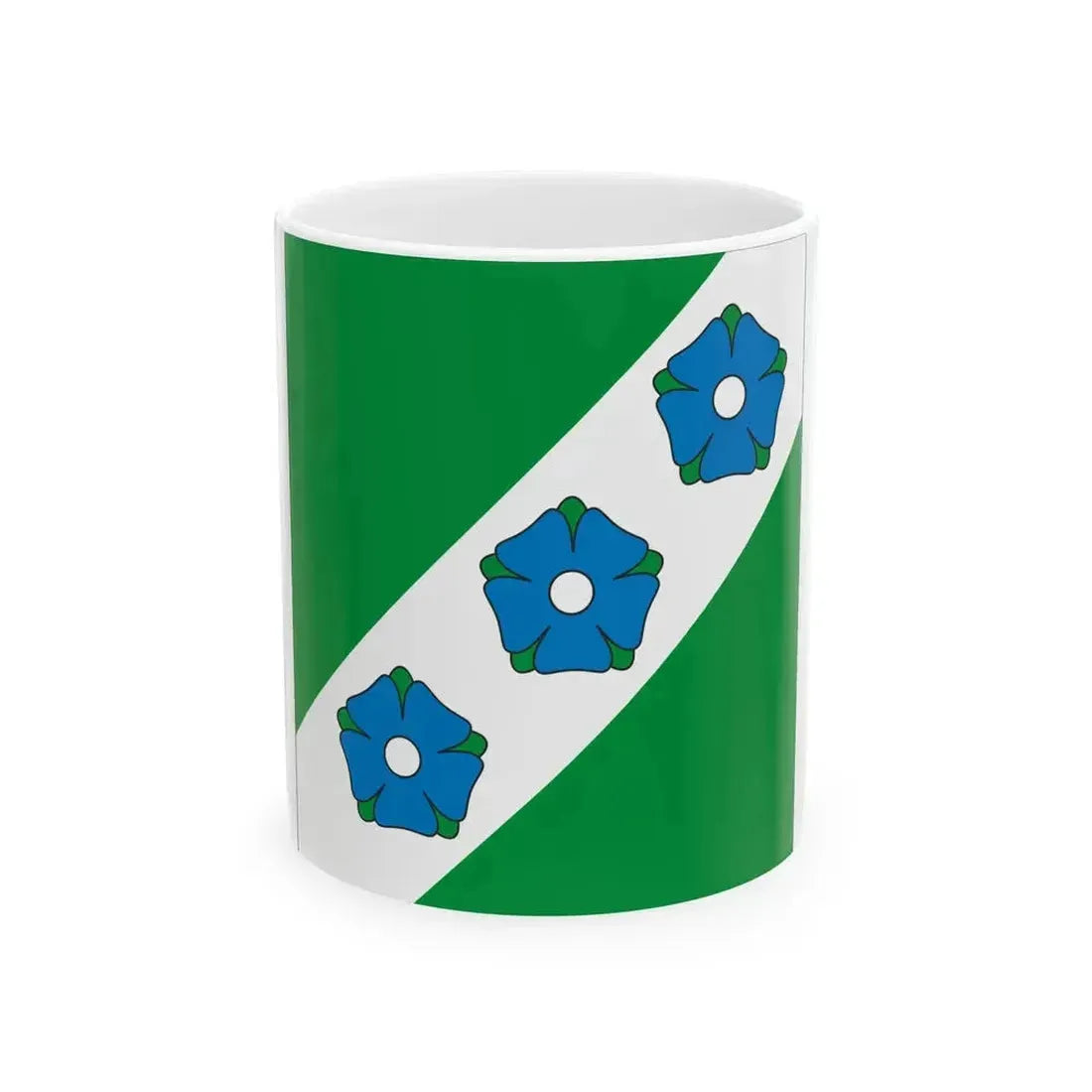 AbjaParish Flag (Estonia) White Coffee Mug 11oz - Go Mug Yourself