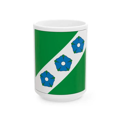 AbjaParish Flag (Estonia) White Coffee Mug 15oz - Go Mug Yourself