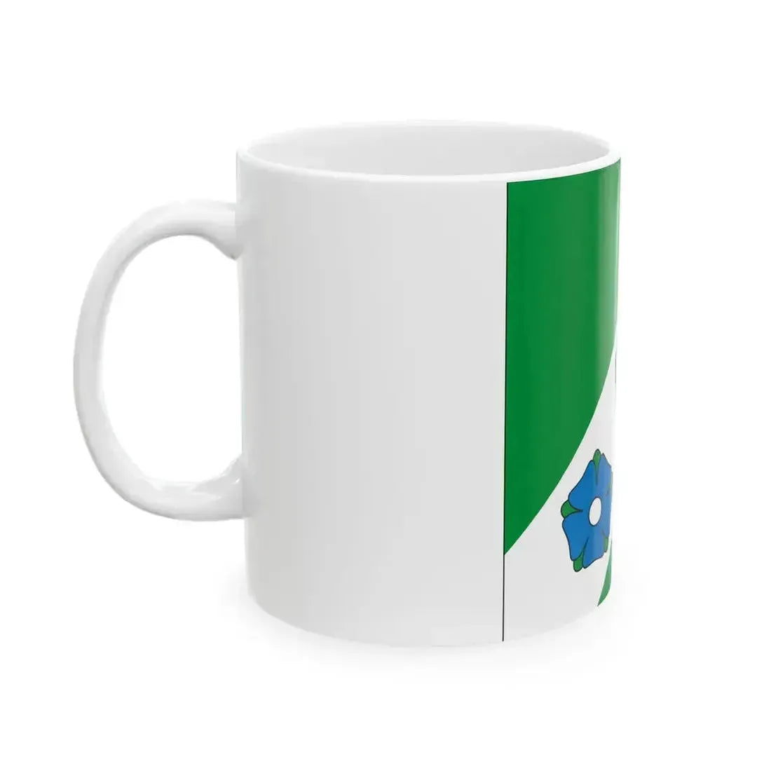 AbjaParish Flag (Estonia) White Coffee Mug - Go Mug Yourself