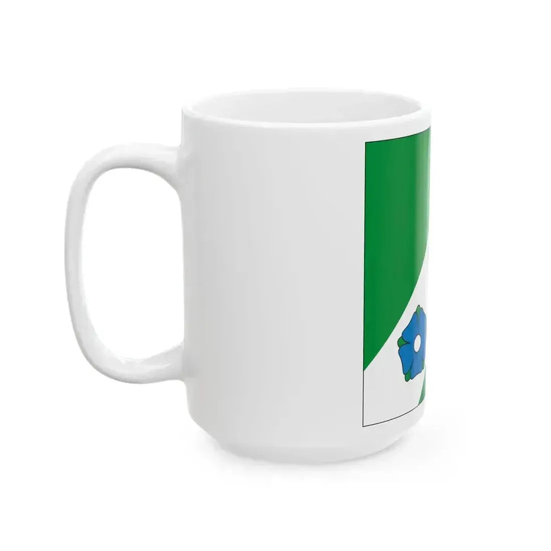 AbjaParish Flag (Estonia) White Coffee Mug - Go Mug Yourself