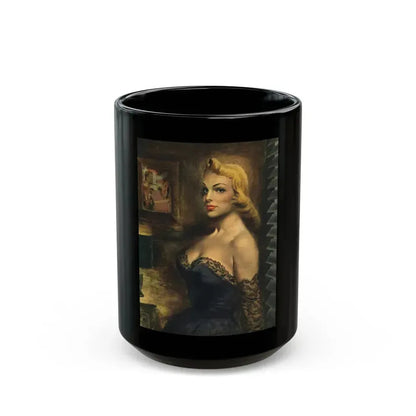 About Shorty, Esquire, January 1950 - Black Coffee Mug 15oz - Go Mug Yourself