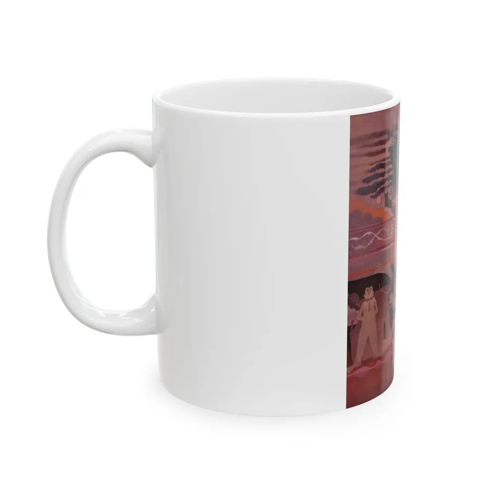 Above the Clouds - White Coffee Mug-Go Mug Yourself