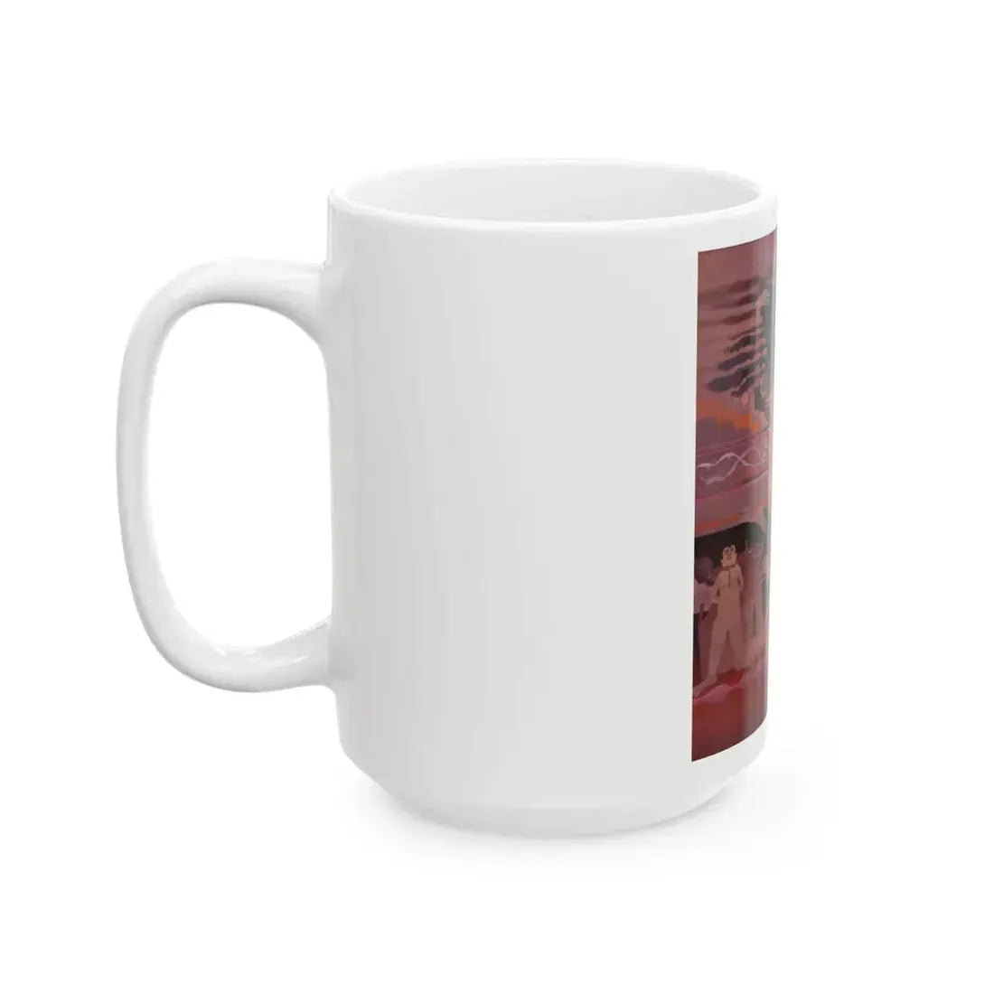 Above the Clouds - White Coffee Mug - Go Mug Yourself