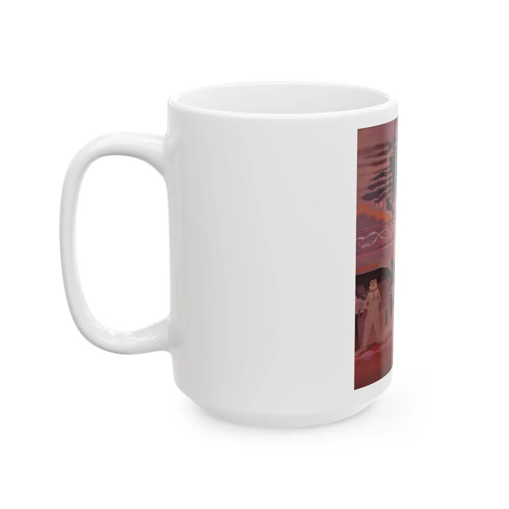 Above the Clouds - White Coffee Mug-Go Mug Yourself